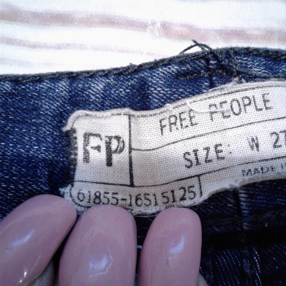 Free People Low Rise Skinny Jeans - Picture 4 of 5